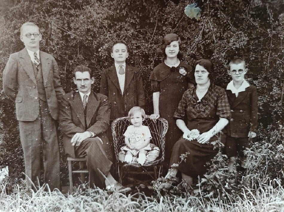 Familie Urbaniak in Bruay-en-Artois 1938 Familie Urbaniak in Bruay-en-Artois 1938